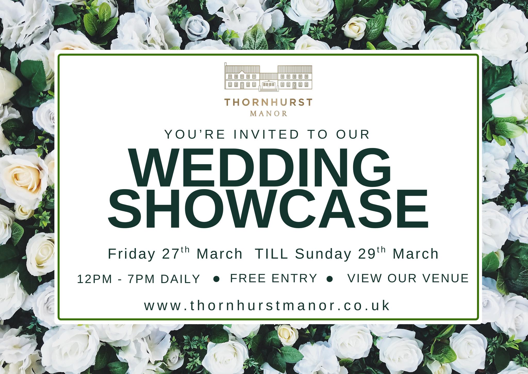 Wedding showcase invite